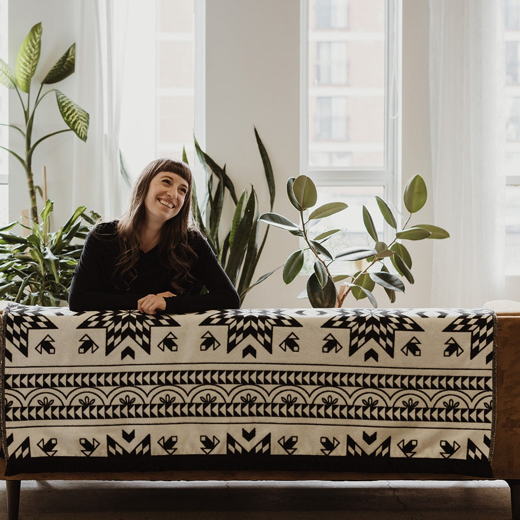 Perfectly Imperfect Star Indigenous Blanket