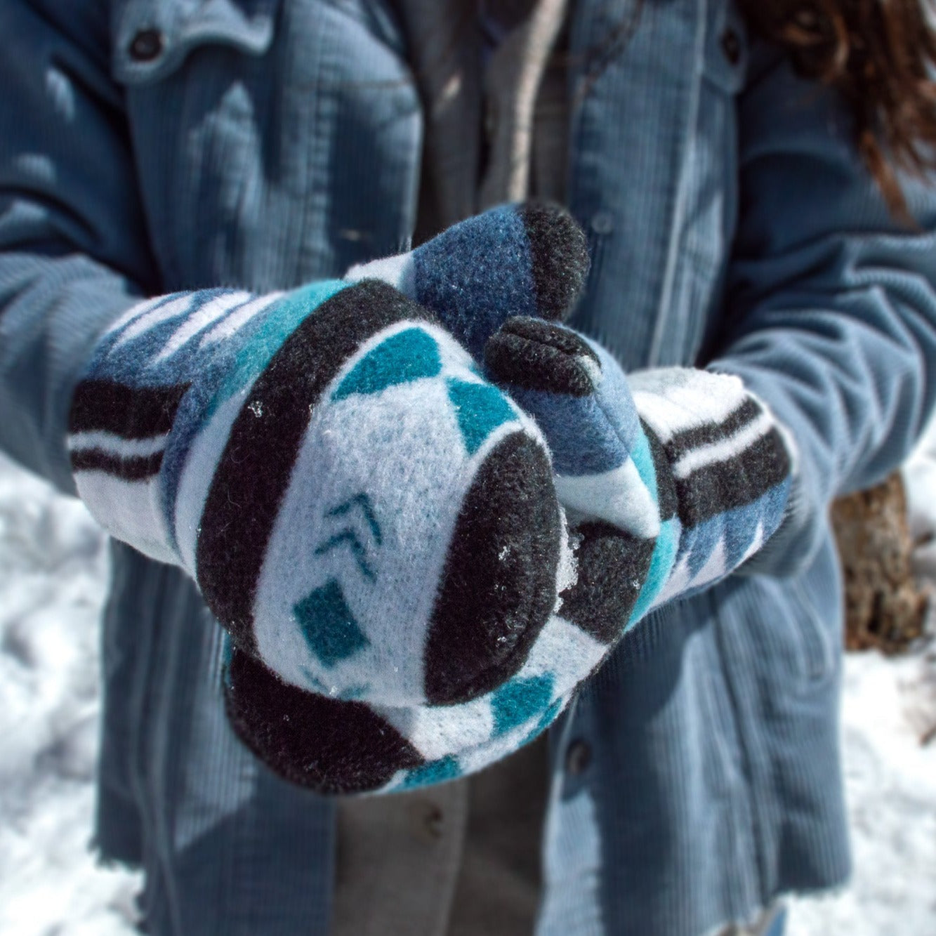 Tundra Sherpa Mittens