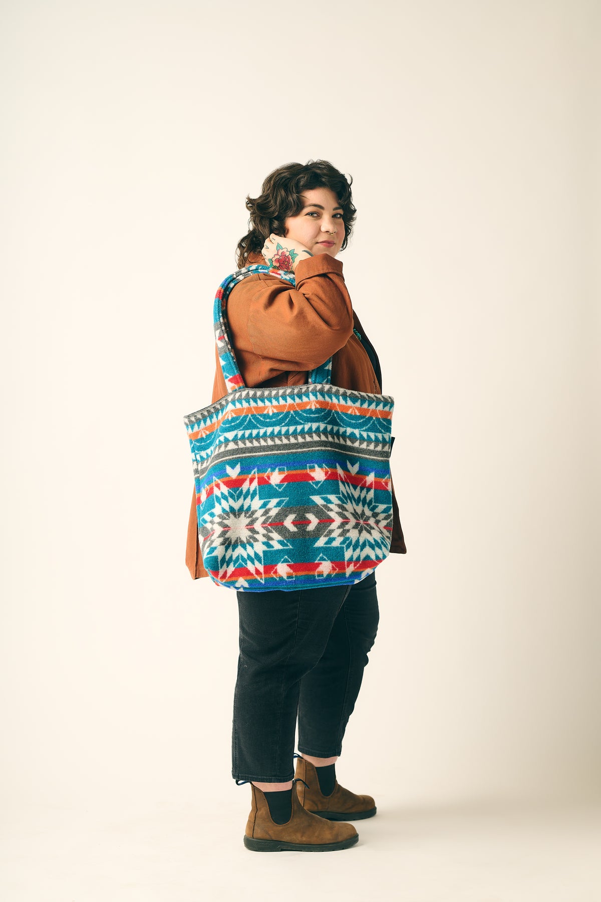 Nibi Indigenous Tote Bag