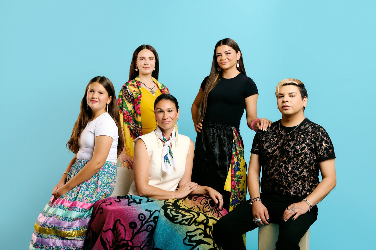 Inspired by The Kokum Scarf : How Ukrainian and Cree Cultures Connect Through MINI TIPI’s New Design