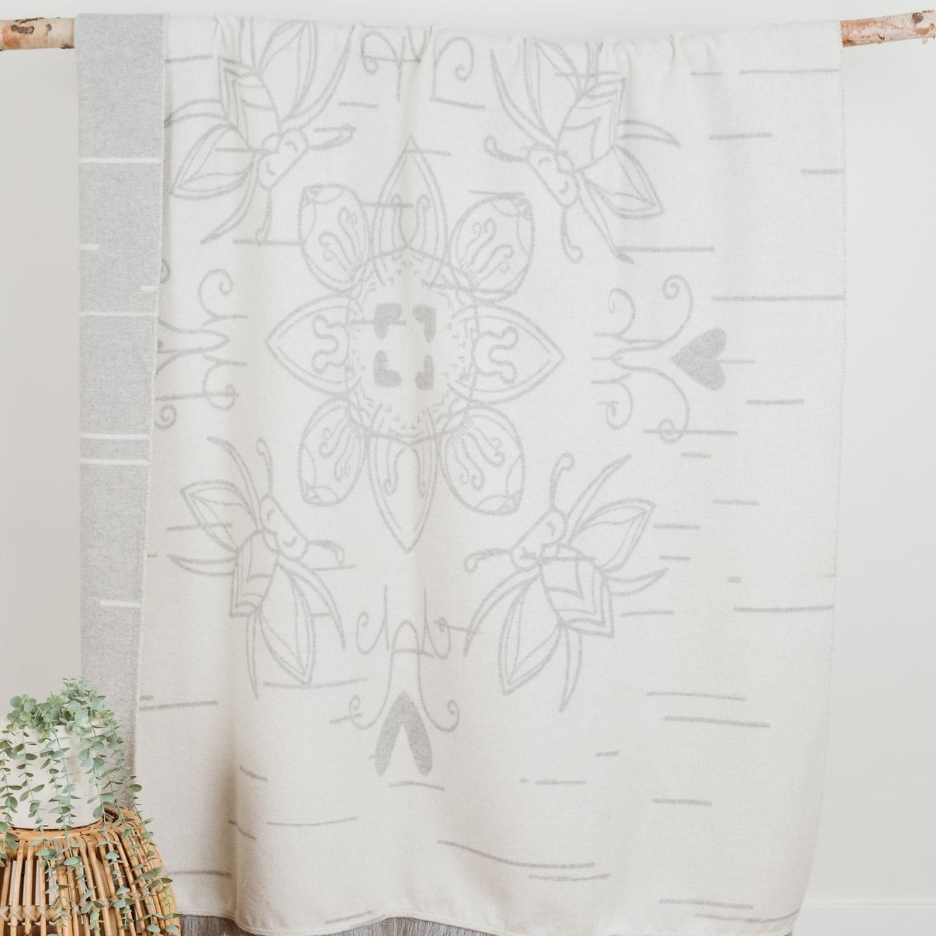 Couverture parfaitement imparfaite Birch Bark
