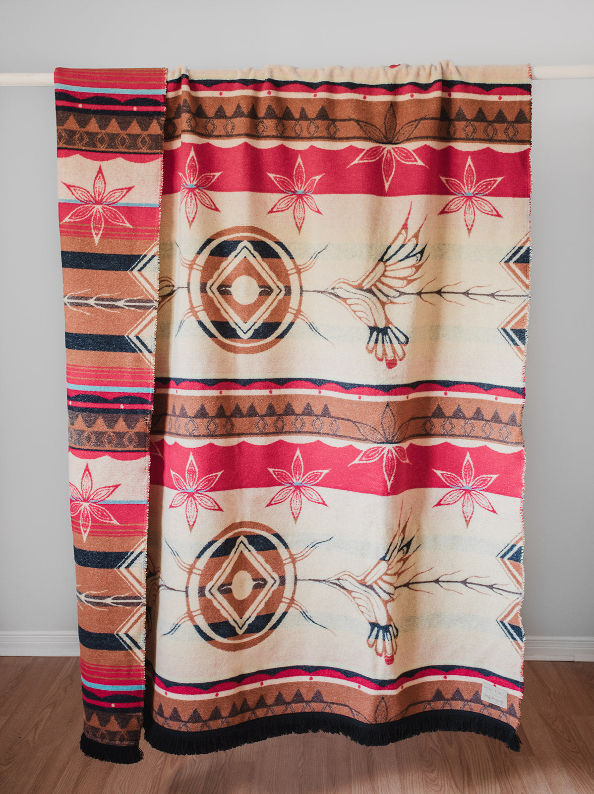 Perfectly Imperfect Connections Indigenous Blanket