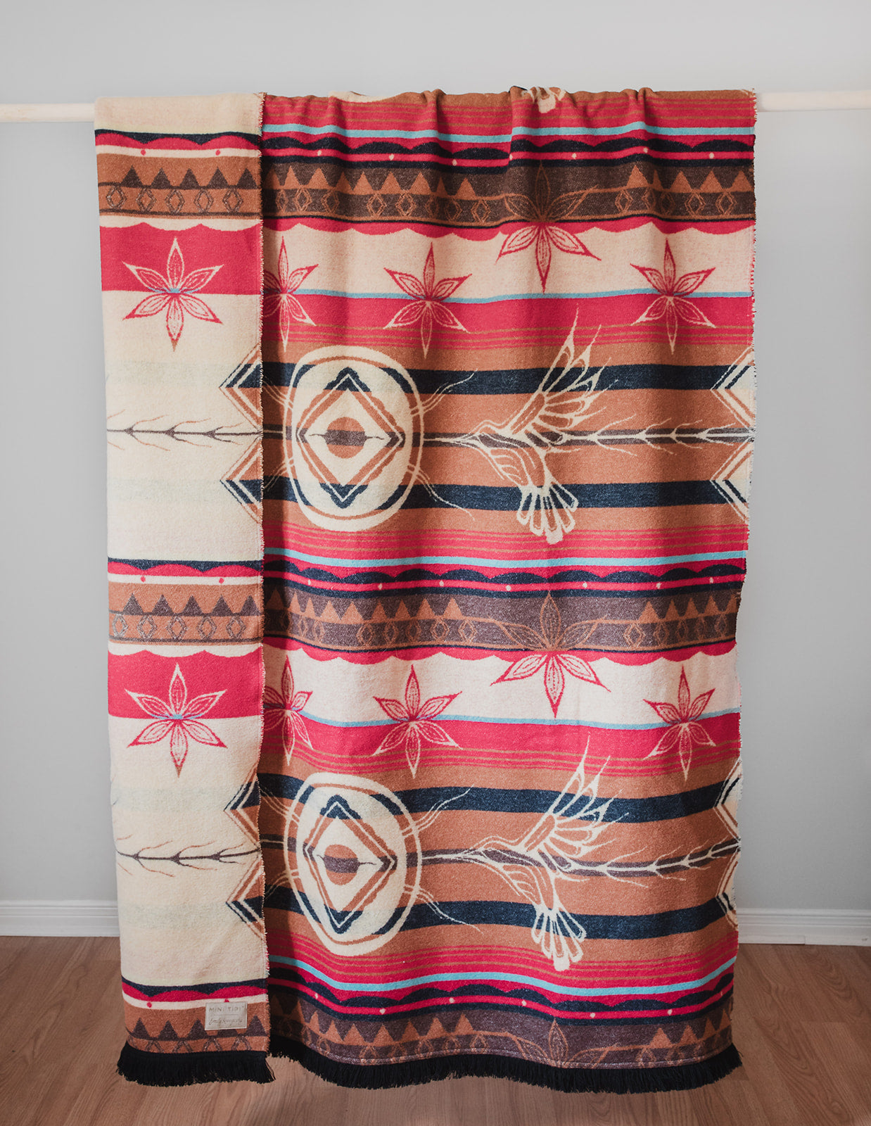 Perfectly Imperfect Connections Indigenous Blanket
