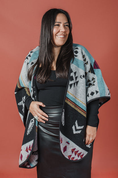 Eclair Indigenous Shawl