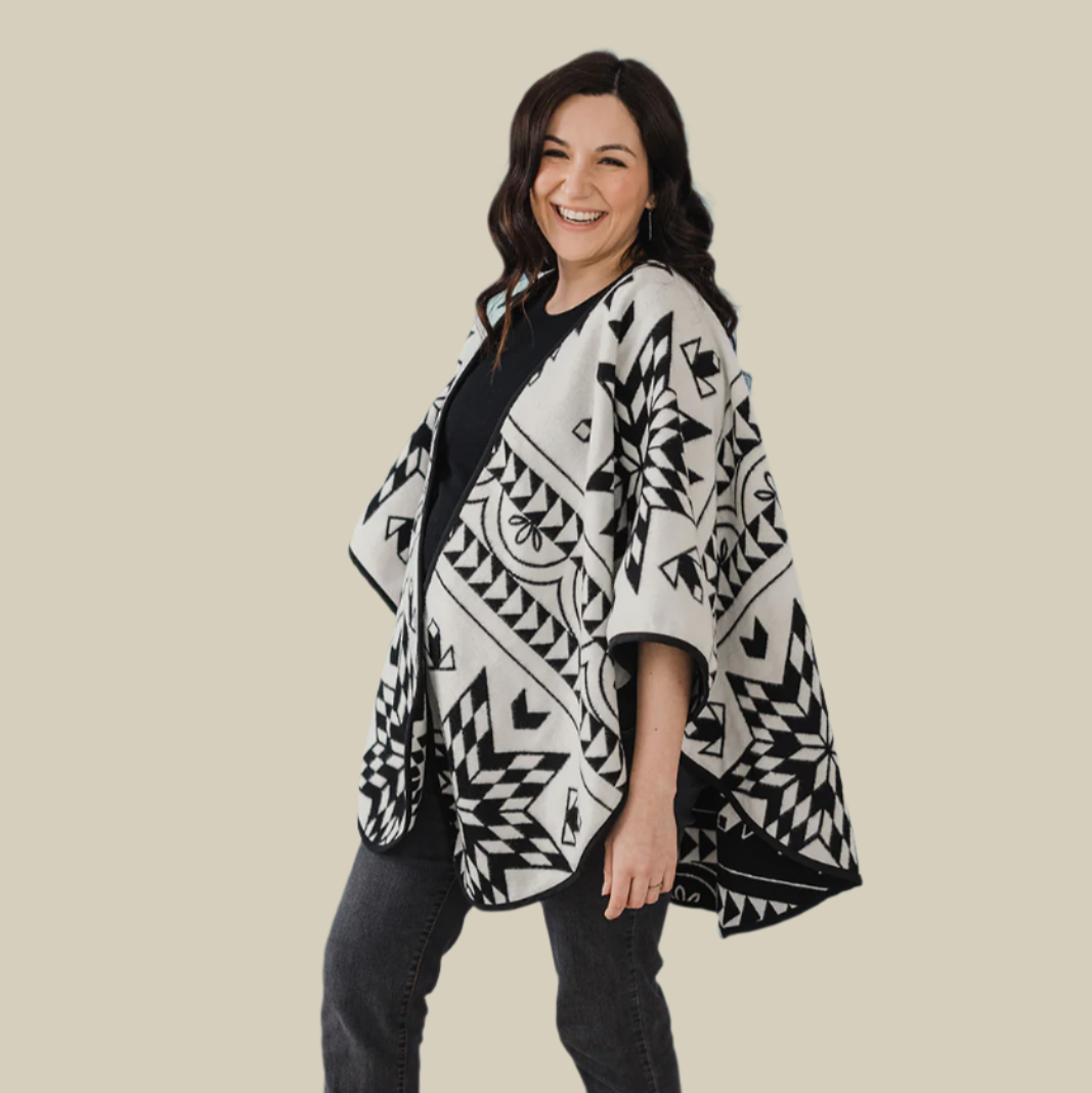 Châle écoresponsable Star