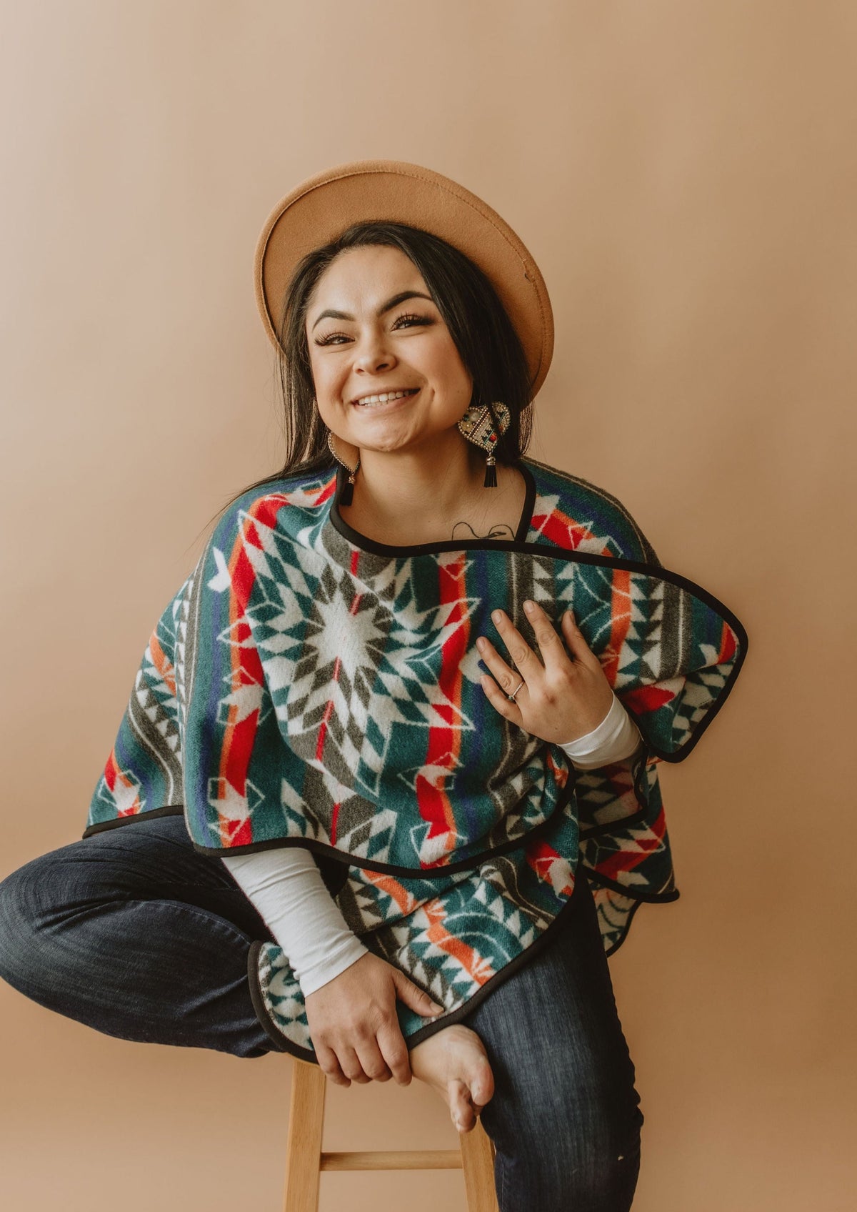 Châle écoresponsable Nibi
