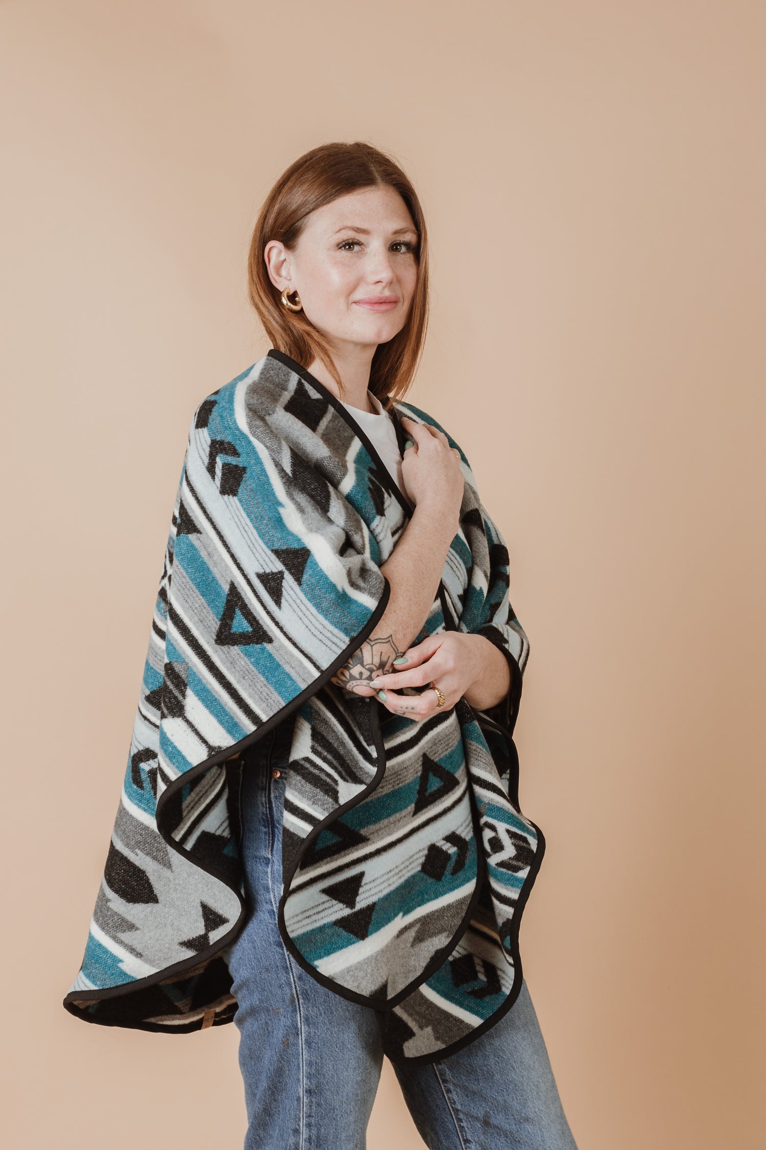 Perfectly Imperfect Storm Indigenous Shawl