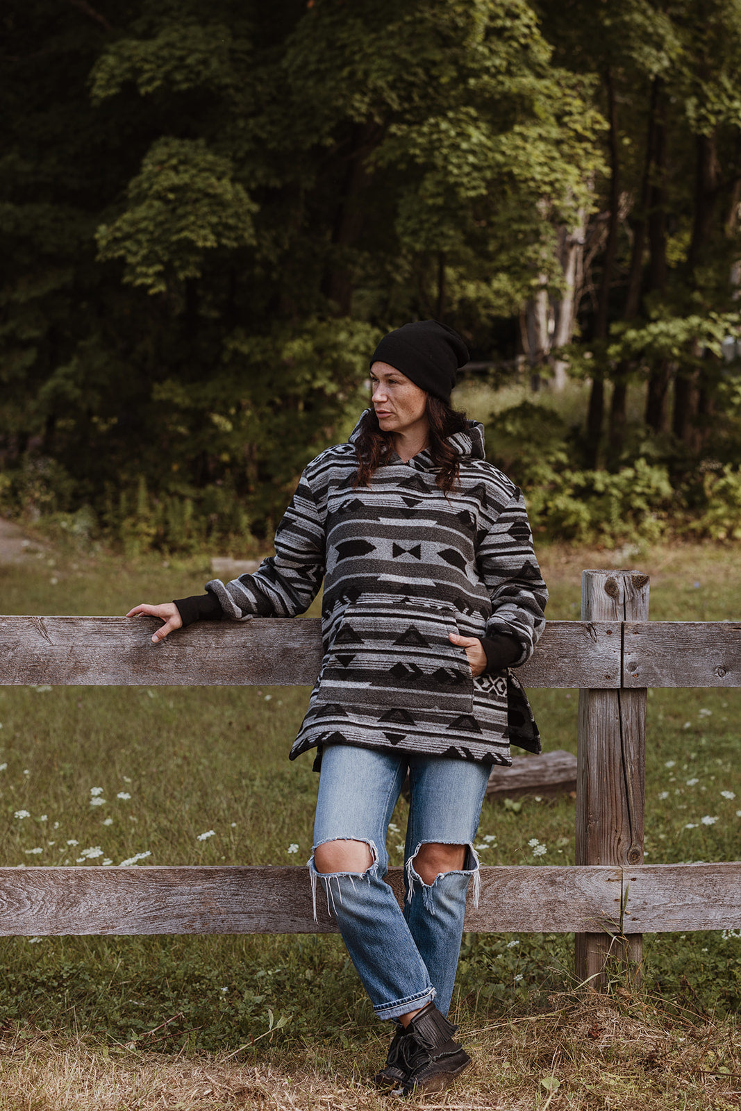 Four Directions Hoodie Poncho – MINI TIPI