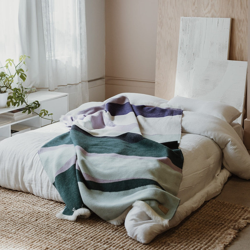 Perfectly Imperfect Aurora Indigenous Blanket