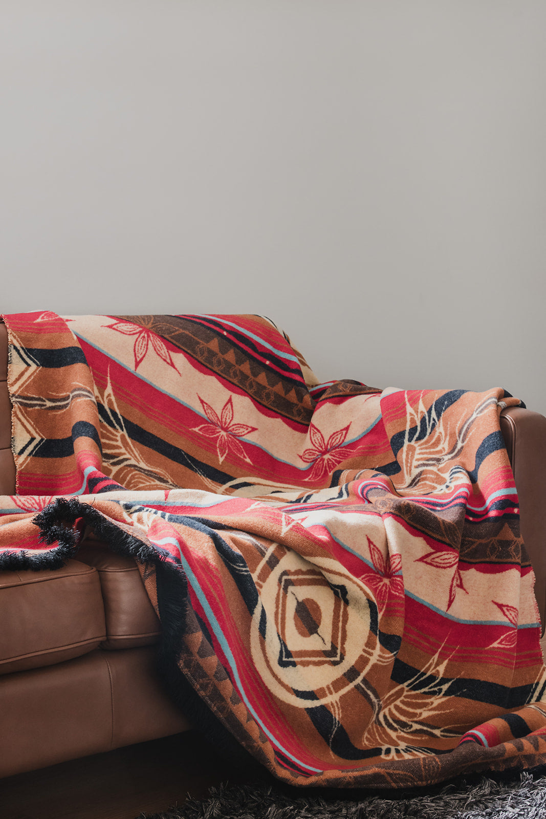 Perfectly Imperfect Connections Indigenous Blanket