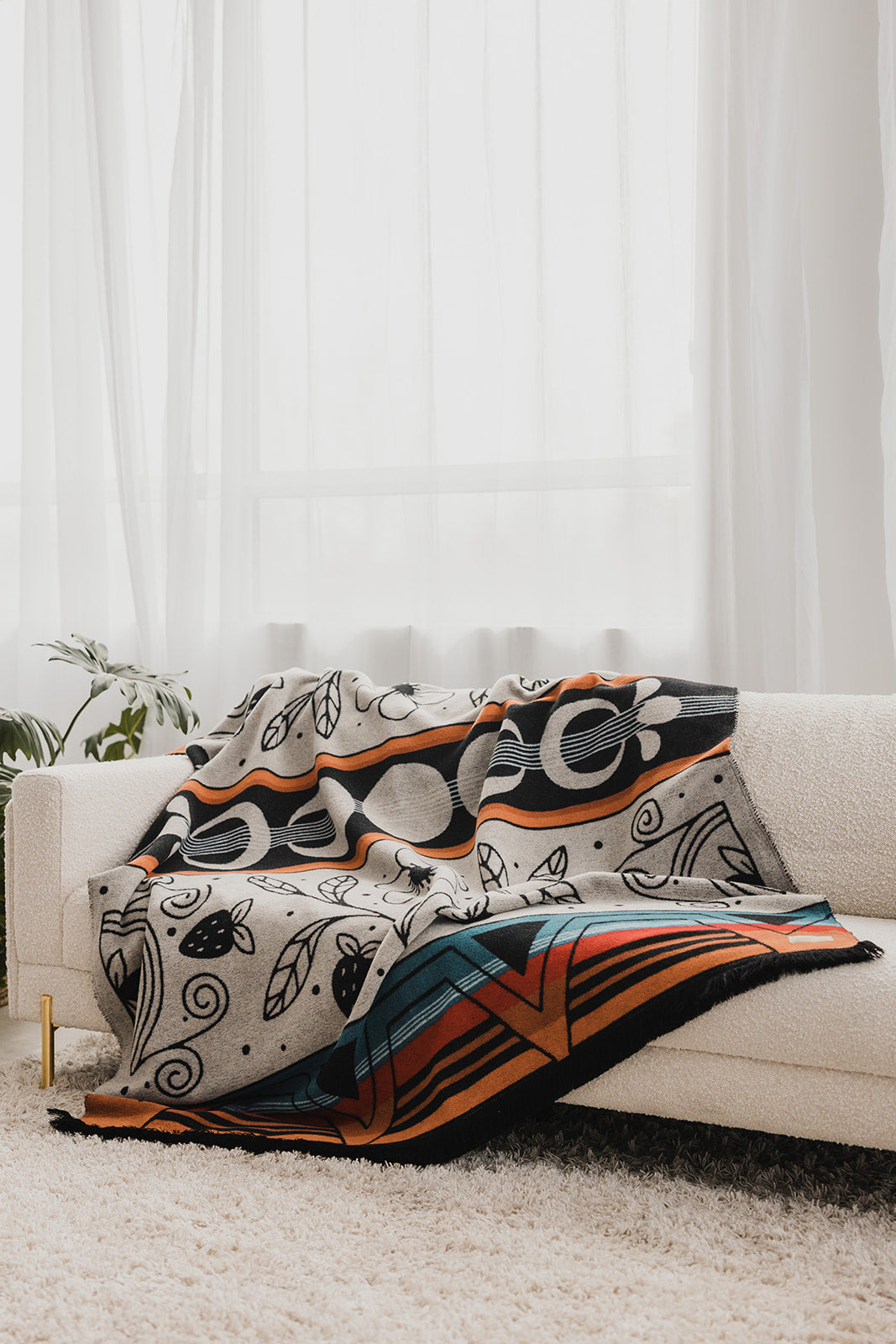 Perfectly Imperfect Ceremony Indigenous Blanket