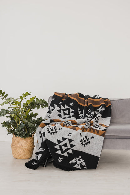 Perfectly Imperfect Thunderbird Indigenous Blanket