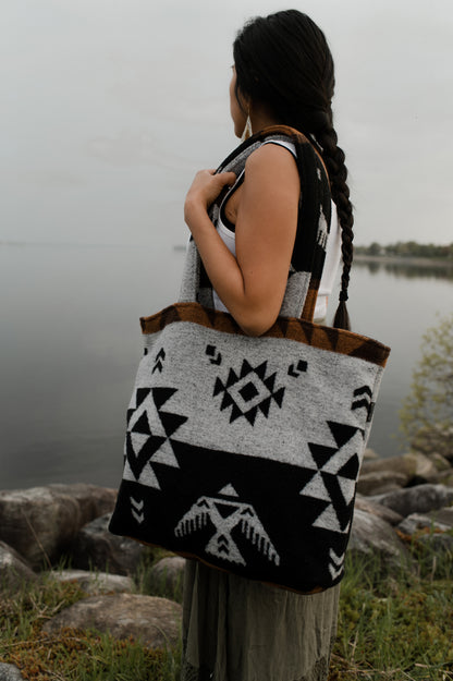 Perfectly Imperfect Thunderbird Indigenous Tote Bag