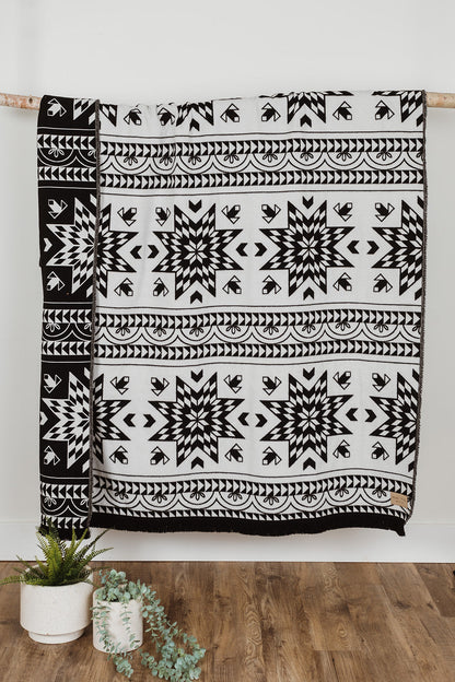 Perfectly Imperfect Star Indigenous Blanket
