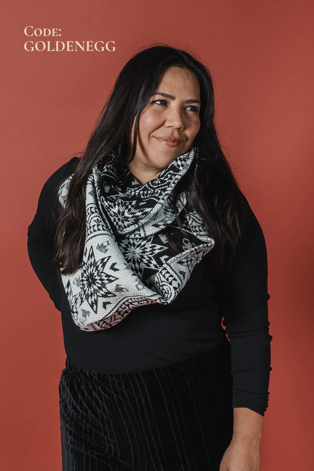 Star Reversible Infinity Scarf