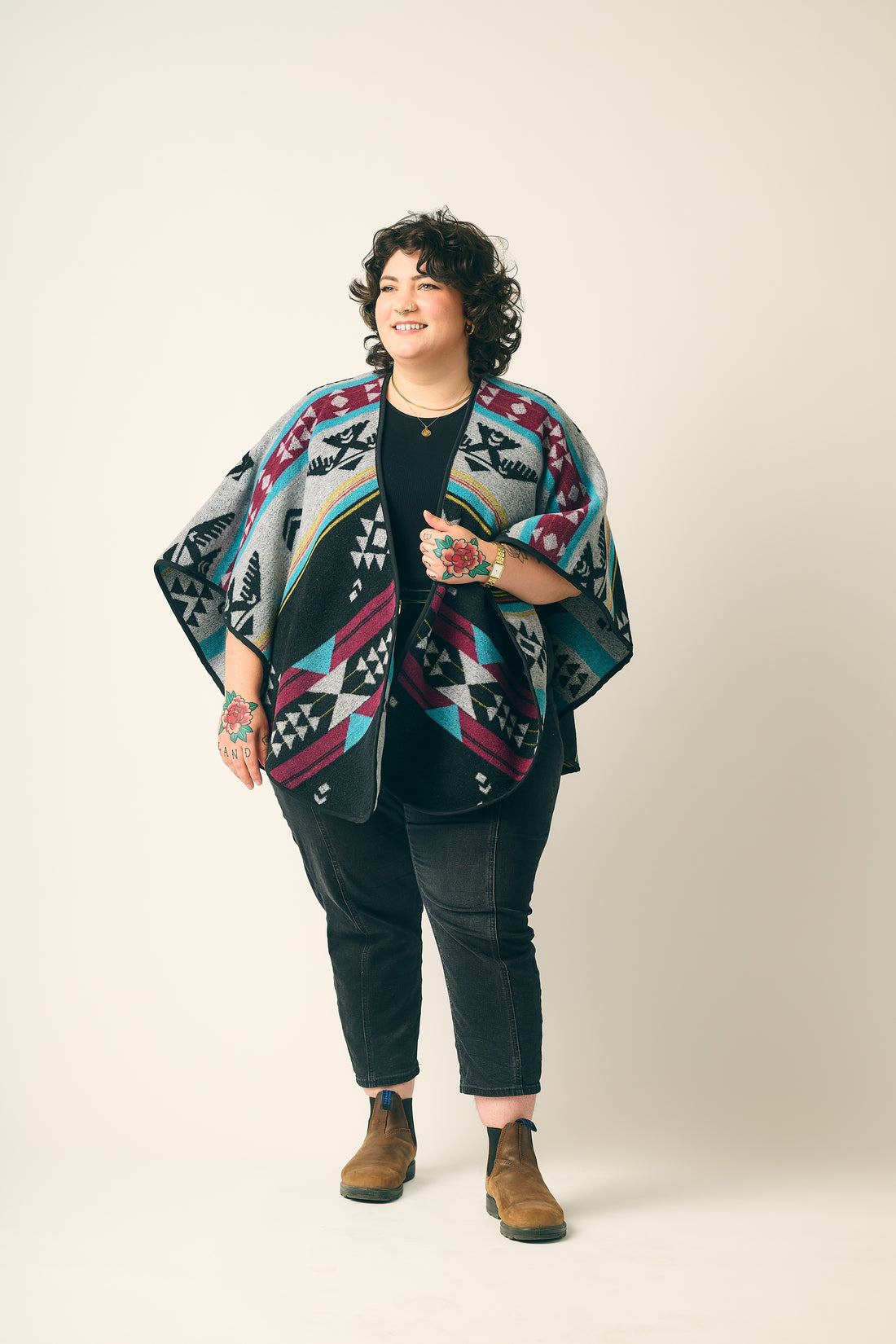 Châle écoresponsable Éclair