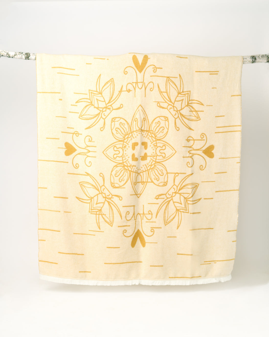 Couverture tout-aller écoresponsable Miel