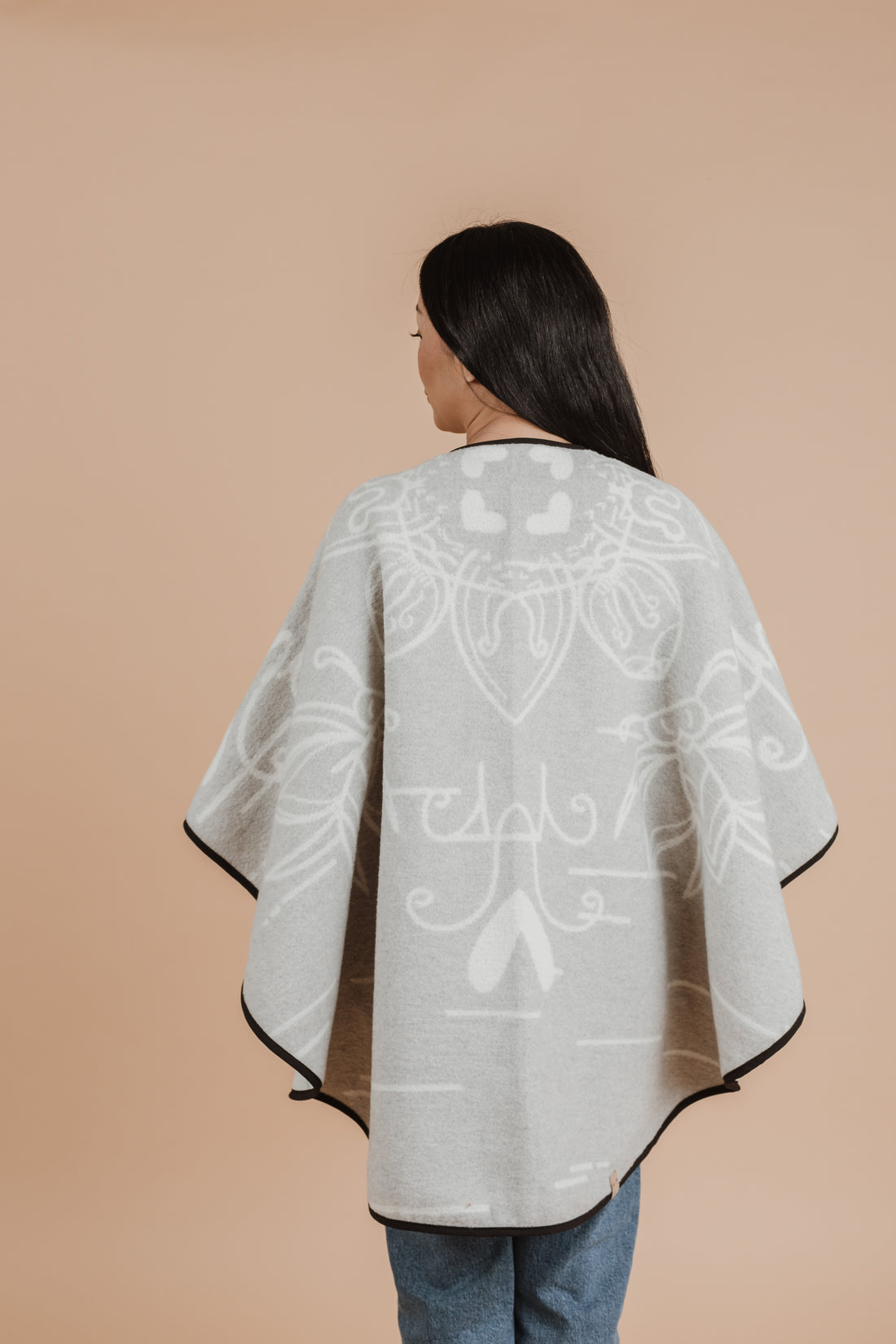 Birch Bark Indigenous Shawl