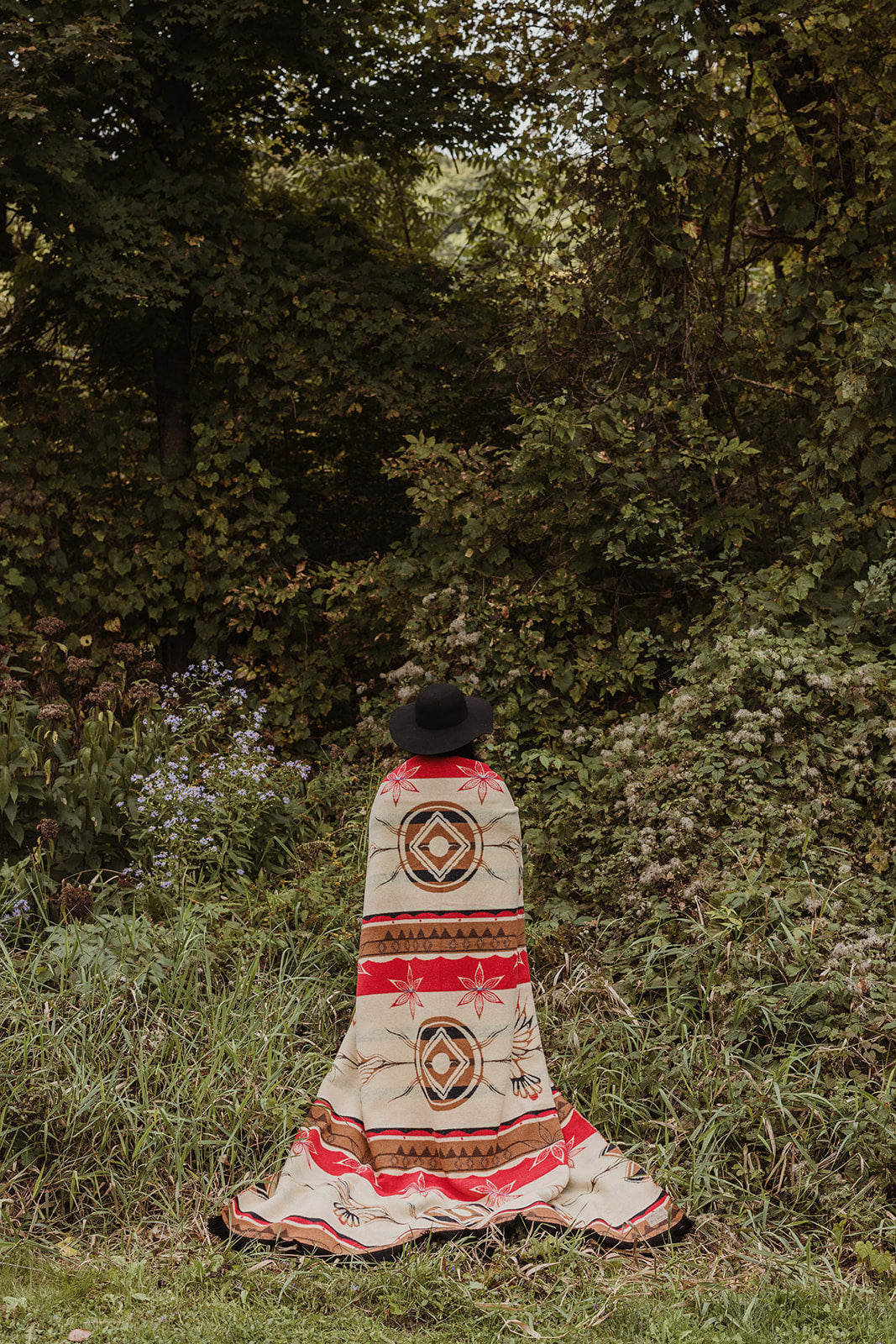 Perfectly Imperfect Connections Indigenous Blanket