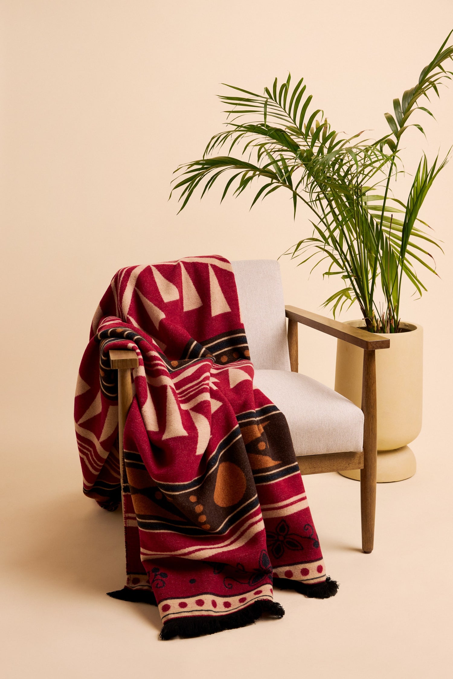 Perfectly Imperfect Kwe Indigenous Blanket